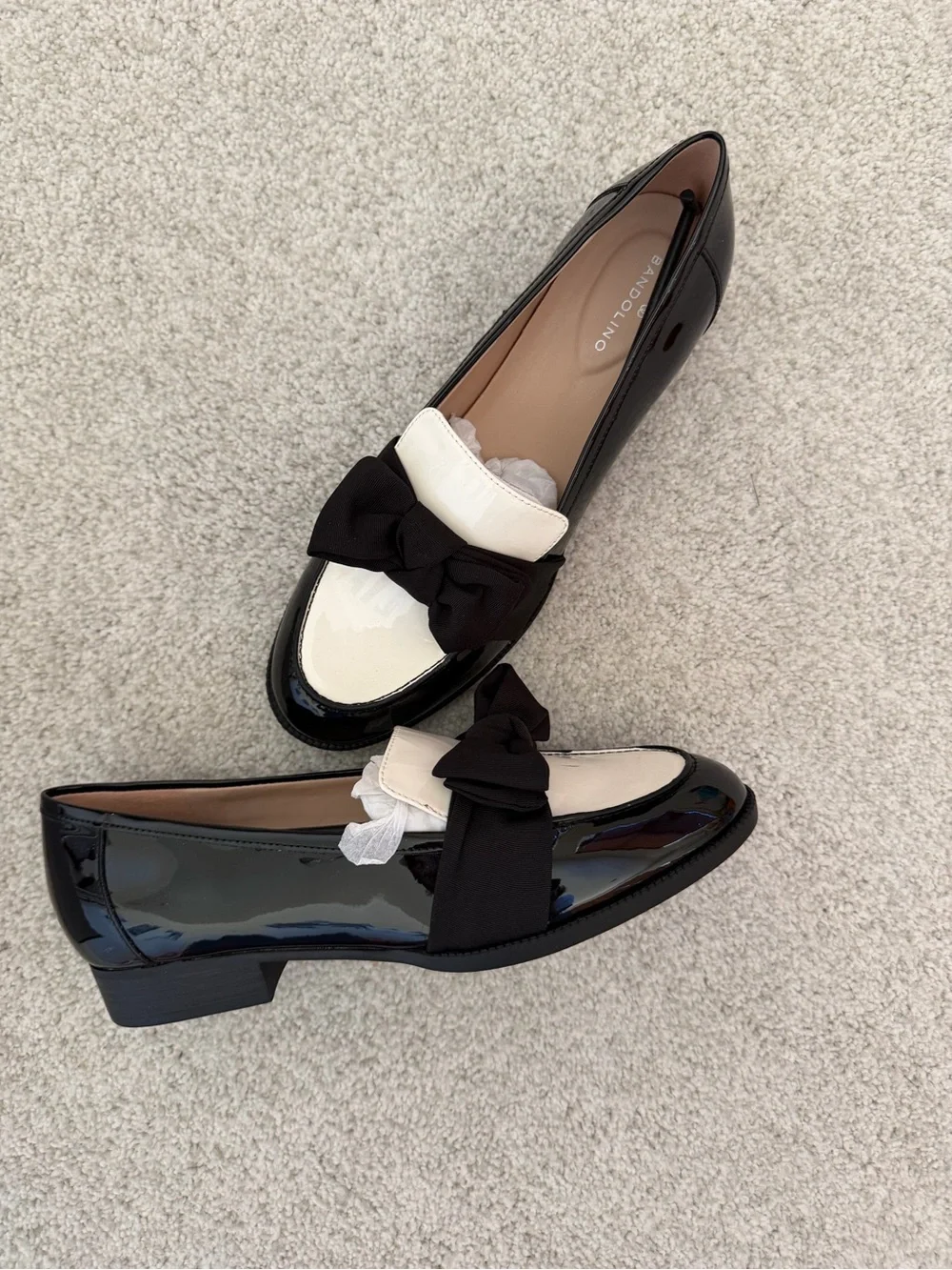 Bandolino Black Tassel Loafers - 9.5